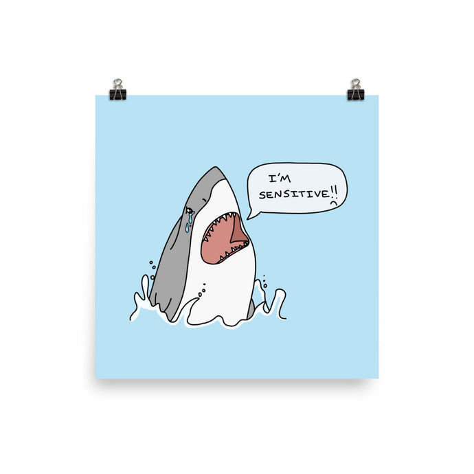 I'm Sensitive Shark