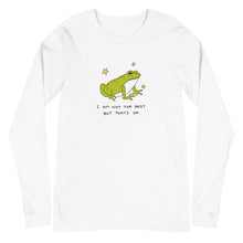 Load image into Gallery viewer, Froggy &quot;Not The Best&quot; Long Sleeve Tee